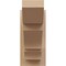 Ekena Millwork 5 1/2-in W x 12-in D x 12-in H Balboa Slat Rough Cedar Woodgrain TimberThane Outlooker, Primed Tan OUTUR055X12X12BOA24RCPR - alternate 5
